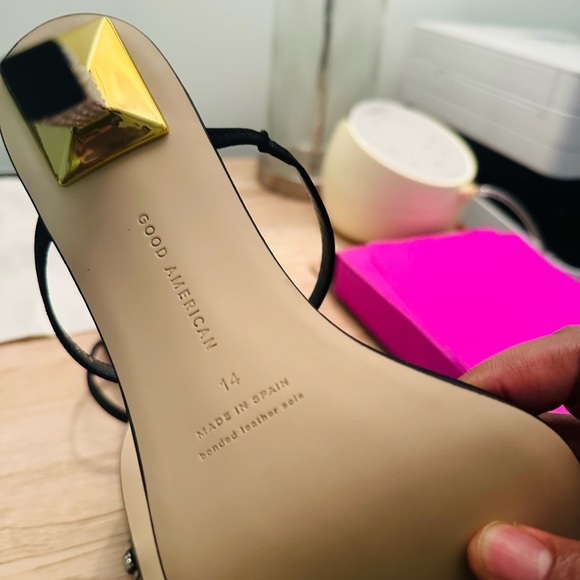 Good American Shine Kickstand Sandals - Picture 6 of 15